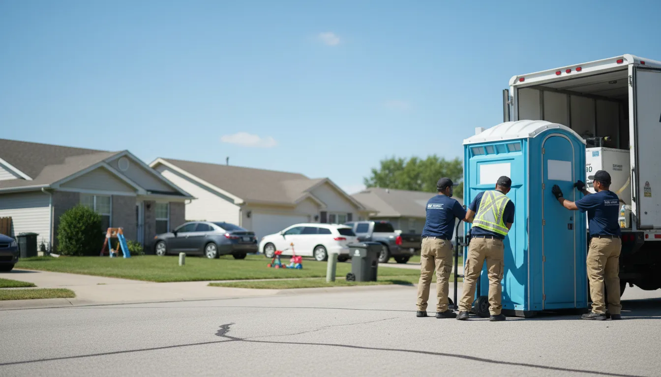 Standard Porta Potty Rentals in Otter Lake, MI near me